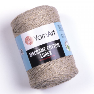 MACRAME COTTON LUREX 735