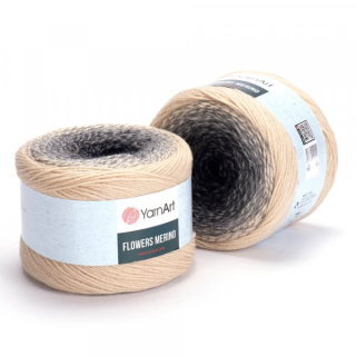 FLOWERS MERINO 553