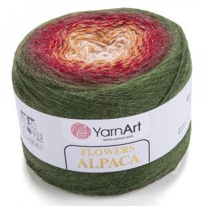 FLOWERS ALPACA 420