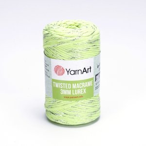 TWISTED MACRAME LUREX 3MM 755