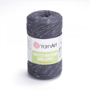 TWISTED MACRAME LUREX 3MM 758