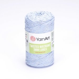 TWISTED MACRAME LUREX 3MM 760
