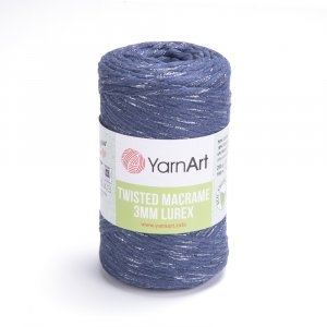 TWISTED MACRAME LUREX 3MM 761