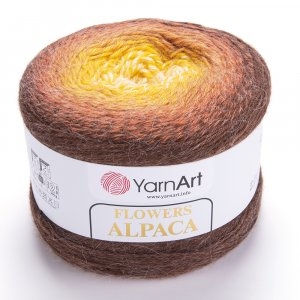 FLOWERS ALPACA 437