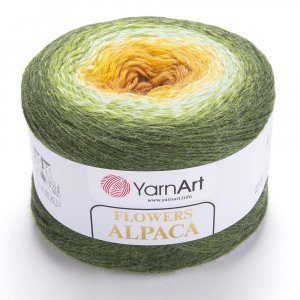 FLOWERS ALPACA 438