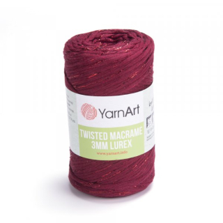 TWISTED MACRAME LUREX 3MM 781
