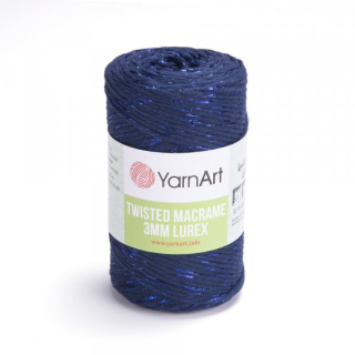 TWISTED MACRAME LUREX 3MM 784