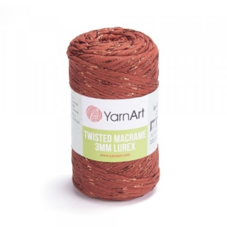 TWISTED MACRAME LUREX 3MM 785
