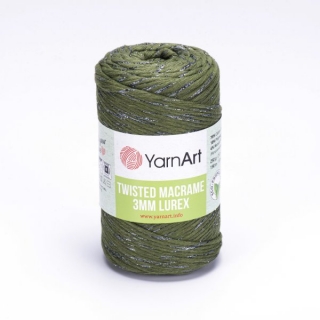 TWISTED MACRAME LUREX 3MM 787