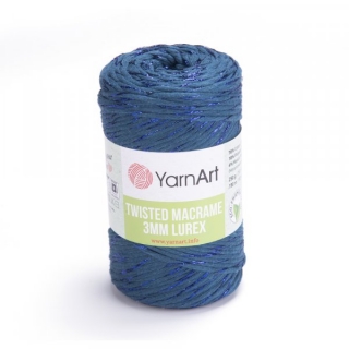 TWISTED MACRAME LUREX 3MM 789