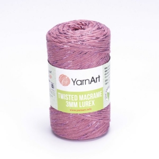 TWISTED MACRAME LUREX 3MM 792