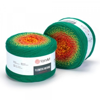 FLOWERS MERINO 533