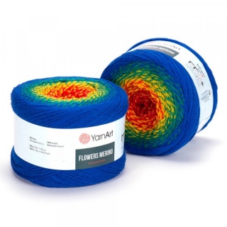 FLOWERS MERINO 535