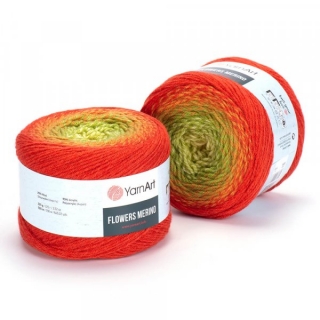 FLOWERS MERINO 539