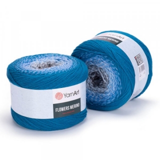 FLOWERS MERINO 540