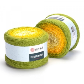 FLOWERS MERINO 549